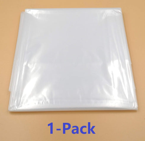 ComfortHome 4 Mil Extra Thick Sealable Mattress Bag with Adhesive Strip for Moving and Storage, Heavy Duty, Fits Twin Full and Queen Size, 1-Pack...