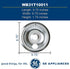 GE WB31T10011 Genuine OEM 8" Burner Drip Bowl (Chrome) for GE Electric Ranges