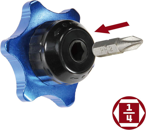 Powerbuilt 3/8 Inch Drive Palm Ratchet Handle, Finger Ratchet, Stubby Thumb Ratchet 2-in-1 for Tight Spaces - 941264...