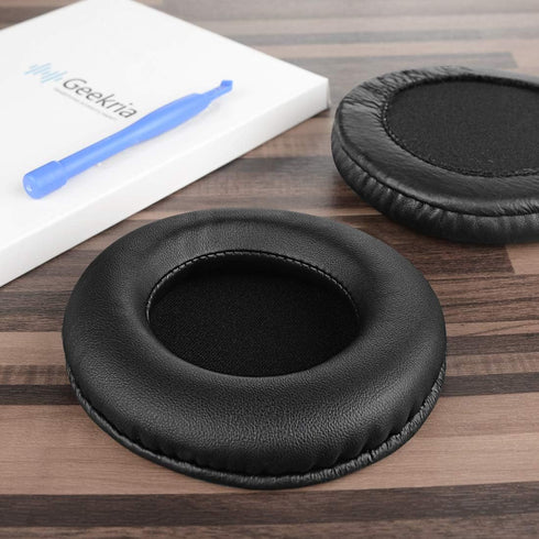 Geekria QuickFit Replacement Ear Pads for Sony MDR-CD250 Headphones Ear Cushions, Repair Parts (Black)...