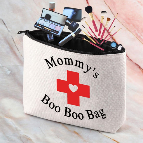 CENWA Mommy’s Boo Boo Bag Purse First Aid Diaper Bag Ouch Pouch First Aid for Purse (Boo Boo Bag)...
