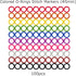 Colorful Ring Stitch Markers (5mm 100pcs) (5MM-100pcs)...