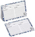 Recipe Cards 4" X 6" Double-Sided Premium Thick Card Stock Great Gift for Amateurs or Experienced Chefs (Pack of 50) (Blue)...