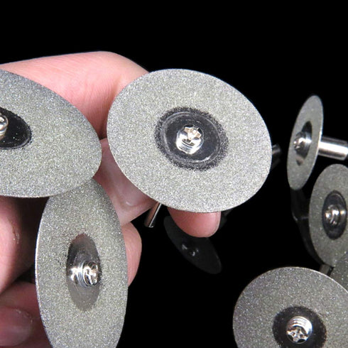 Set of 5 20/25/30/40/50mm Diamond Cutting Wheel Discs Set Mini Circular Saw Blades for Electric Drill Rotary Tools with Die Grinders...
