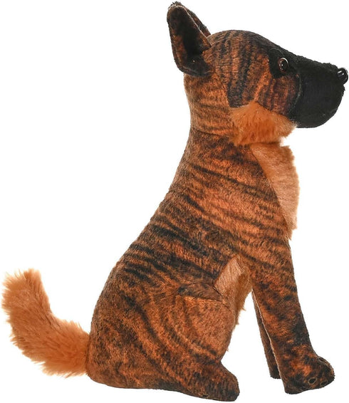 Wild Republic Rescue Dog, Malinois, Stuffed Animal, with Sound, 5.5 inches, Gift for Kids, Plush Toy, Fill is Spun Recycled Water Bottles...