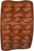 3D Bite-Sized Duck Chocolate Chip Silicone Baking Mold (15-Cavity) 100% Food-Garde, BPA-Free Candy Fondant, Dishwasher Safe, Oven Safe Single Cand...