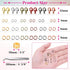 Jump Rings, Cridoz 2340Pcs Open Jump Rings and Lobster Clasps Jewelry Making Supplies Kit for Necklace and Jewelry Repair...