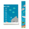 Ocean Wall Sticker Growth Chart for Kids, Height Chart for Boys and Girls, Growth Chart Sticker, Growth Chart Decal...