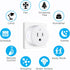 JONATHAN Y PLG1000B Smart Plug, WiFi Remote App Control, Alexa, Google Home Assistant Compatible, No Hub Required Black......