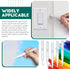 Touch Up Paint Pens 2 in 1 Pack Refillable Brush Pen Empty Oil Pen Transparent Paint Pen for Touch Up Wall Cabinets Furniture Wood(3 ml, 4 Pieces)...