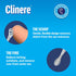 Clinere Ear Cleaners, Gentle Canal Cleaning and Ear Wax Removal Tool, Itch Relief, Exfoliates, 36 Count...