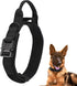Dog Tactical Collar Military Dog Training Collar Control Handle and Heavy Metal Buckle for Medium Large Dog Training Black M...