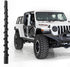 VOFONO Short Antenna for 2007-2025 Jeep Wrangler Gladiator JK JL JT JKU JLU Sahara Rubicon Sport 4xe Willys Mojave, 7 Inch Jeep Replacement Antenn...