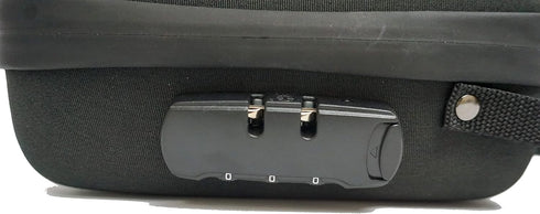 Kashmir Accessories Case Carbon Lining Storage Bag with Combination Lock, Waterproof Storage Case For Home & Travel Use...
