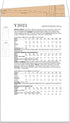 Vogue Misses' Lined Dress Sewing Pattern Packet by Tom & Linda Platt Inc, Design Code V2023, 14-16-18-20-22, Multicolor...