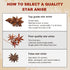 52USA Star Anise, Star Anise whole 4oz (Pack of 1), NON-GMO Verified Chinese Star Anise, Dried Anise Spice...