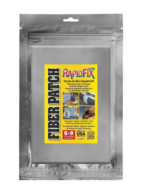 RapidFix - 6121969ES UV Fiber Repair Patch 6"x 9"...