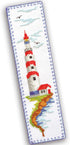 Povitrulya Counted Cross Stitch Kit - DIY Kits for Adults or Kids - Funny Embroidery Bookmark - Easy to Use - Craft Collection - Lighthouse......