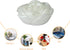 Zest Candle 12-Piece Floating Candles, 3-Inch, White Rose...