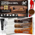COCONIX Leather & Vinyl Repair Kit - Brown & Shades | Fix Tears, Holes, Scratches, and Peeling on Leather and Vinyl Furniture, Car Seats, and Jack...