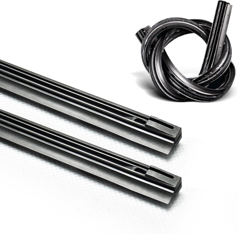ASLAM Wiper Blade Refills 15" 6mm for Conventional Frame Windshield Wipers(Set of 2)...