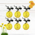 6PCS Pirate Necklace Skull Necklace Toy Funny Hanging Tag Necklace for Child Kids Early Educational Toy Party Favors...