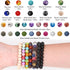 JOJOPLAY Lava Beads and Natural Stone Beads Kit with Jewelry Finding Spacer Beads for Bracelet Necklace Jewelry Making DIY Crafts Supplies (1150Pc...