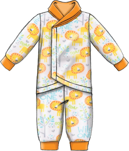McCall Pattern Company Baby's Bunting, Jacket, Vest, Pants, and Beanie Sewing Patterns, Sizes S-XL...