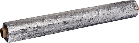 Oasis Supply Embossed Florist Foil, 20IN x 30FT, Silver 1 Roll...