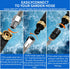 Jet Nozzle for Garden Hose, Hydro Jet Power Washer Wand with 3 Different Jet Nozzle and Quick Connectors, High Pressure Washer Tools Water Wand (B...