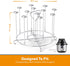Goldlion Skewer Stand Compatible with Instant Pot 6 Quart Accessories for Air Fryer Crisp Lid...