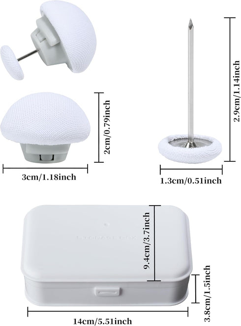 Duvet Pin Duvet Clips 16 Sets,Duvet Button Fasteners with Soft Fabric Material for Quilt, Cushions, Curtains(White)...
