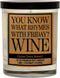 Gifts for Best Friend | You Know What Rhymes with Friday? Wine | Scented Candle Gift Idea for Best Friend, BFF, Coworker, Girlfriend, Boyfriend on...