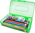 Plastic Translucent Pencil Box,Pencil Cases with Snap-Tight Lid for Pens, Pencils, School Supplies,Office Supplies, 1 Pack...