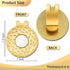 Swing Swear Look for Ball Repeat Golf Ball Marker with Magnetic Hat Clip,Funny Golf Gift for Men Woman...