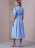 Vogue Misses' Button-Front Dress Sewing Pattern Packet, Design Code V1934, Sizes 8-10-12-14-16, Multicolor...