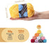 10x50g Multi Color Acrylic Yarn 50g Crochet Yarn Starter kit for Knitting Crocheting Weaving Adult and Kid Craft Projects...
