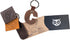 Hide & Drink Thick Leather Alphabet Letter Keychains Handmade Bourbon Brown...