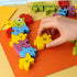 LovesTown Rooster Wooden Puzzle, 26PCS Jigsaw Puzzle Alphabet and Number Puzzles Wooden Building Blocks for Kid Toddlers Preschool...