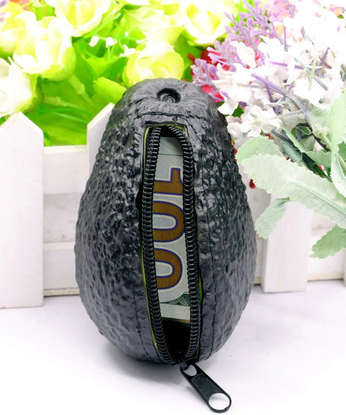 Avocado Coin Purse Pouch | Novelty Wallet Gifts For Avocado Lover Women Kids | Realistic Looking Cute Avocado Decorations | Wristlet Wallets Avoca...