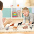 ONEST 30 Pieces Mini Farm Animal Figurines Playset Hand Painted Tiny Farm Animals Realistic Detailed Plastic Puppy Figures Toys for Kids Adults...