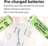 1.2V NiMH Rechargeable AA 1600mAh Batteries, 12 Packs Double A Rechargeable Battery Pre-Charged for Solar Lights, Mouse, Keyboard and Household De...