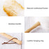 Lambs Wool Duster with Solid Bamboo Handle,Leather Hang Strap,18.9 inch Long,Natural Feather Duster for Cleaning Ceiling Fans,Window Blinds,Comput...