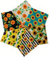 iNee Charm Packs for Quilting 5 inch, Precut Cotton Quilting Fabric Bundle, 48-5" Charm Squares, Sunflower...