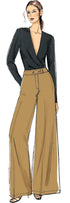 Vogue V9361E5 Very Easy Women's Semi-Fitted Pants Sewing Patterns, Sizes 14-22, White...