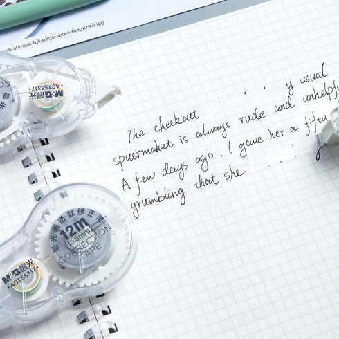 M&G 6 Pack 39FT Long Correction Tape Set, 72M/234FT White Out Correction Tape Clear Writing with No Drying Time for Office School Supplies Student...