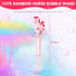 Bubble Wand for Kids, Rainbow Horse Bubble Machine Blower Maker Toys with Light, Outdoor Party Birthday Gifts for 1 2 3 4 5 6+ Years Old Toddlers ...