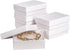 Jewelry Gift Boxes 6 Pack 3.1x2.25x1 inch Cardboard Jewelry Box, Cotton Filled Small Jewelry Gifts Boxes With Lids | For Earring, Bracelet, Neckla...