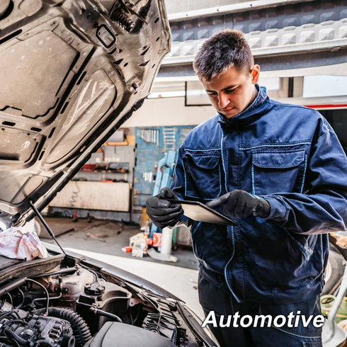 KAYGO Safety Work Gloves PU Coated for Men and Women- KG11PB,12 Pairs,Seamless Knit Glove with Two Fingers Touchscreen,Ideal for General Duty Work...