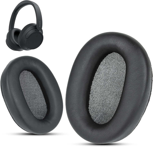 Krone Kalpasmos Replacement Earpads for Sony WH-CH720N, Compatible with Sony WHCH720 WHCH720N Headphone, Protein Leather Memory Foam Replacement E...
